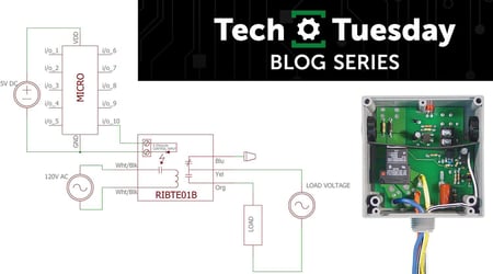 Control Relay with Microprocessor