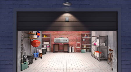 Automate Garage Door Lights with RIB